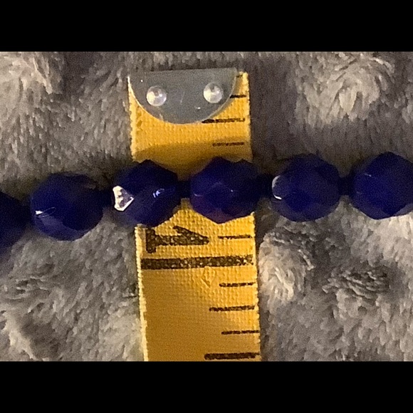 Art Deco Faceted Lapis Bead Necklace
Rare c.1930 Excellent Condition - Picture 9 of 16